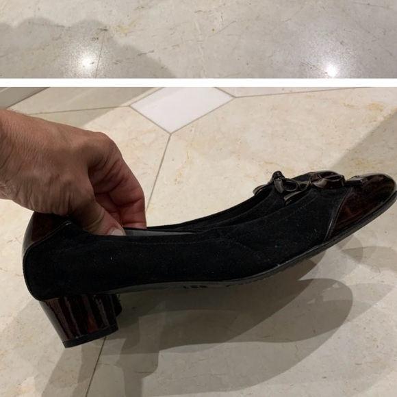 Stuart Weitzman tortoise block kitten heels - Picture 4 of 9